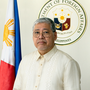 The Hon Enrique Manalo (Secretary for Foreign Affairs of the Republic of the Philippines)